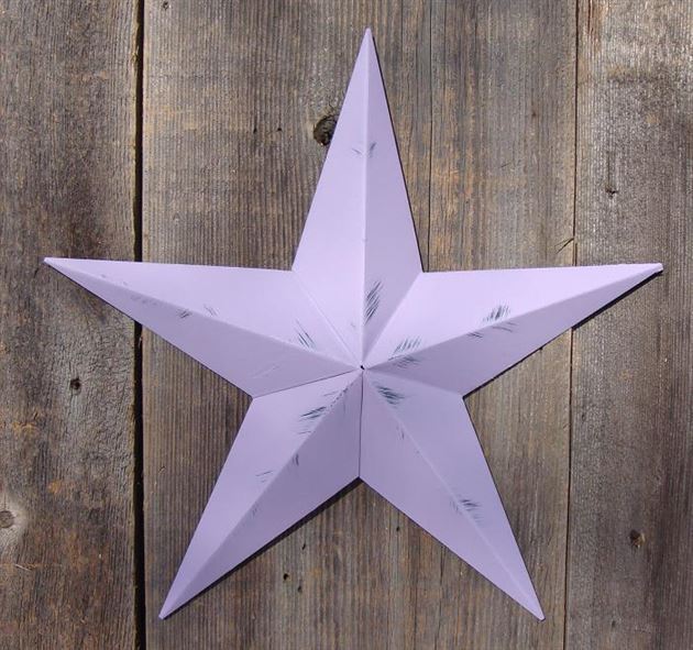 #EH10412 RUSTIC BARN STAR 32",40",53" METAL WALL ART MULTI COLOR WESTERN HOME DECOR HANDMADE