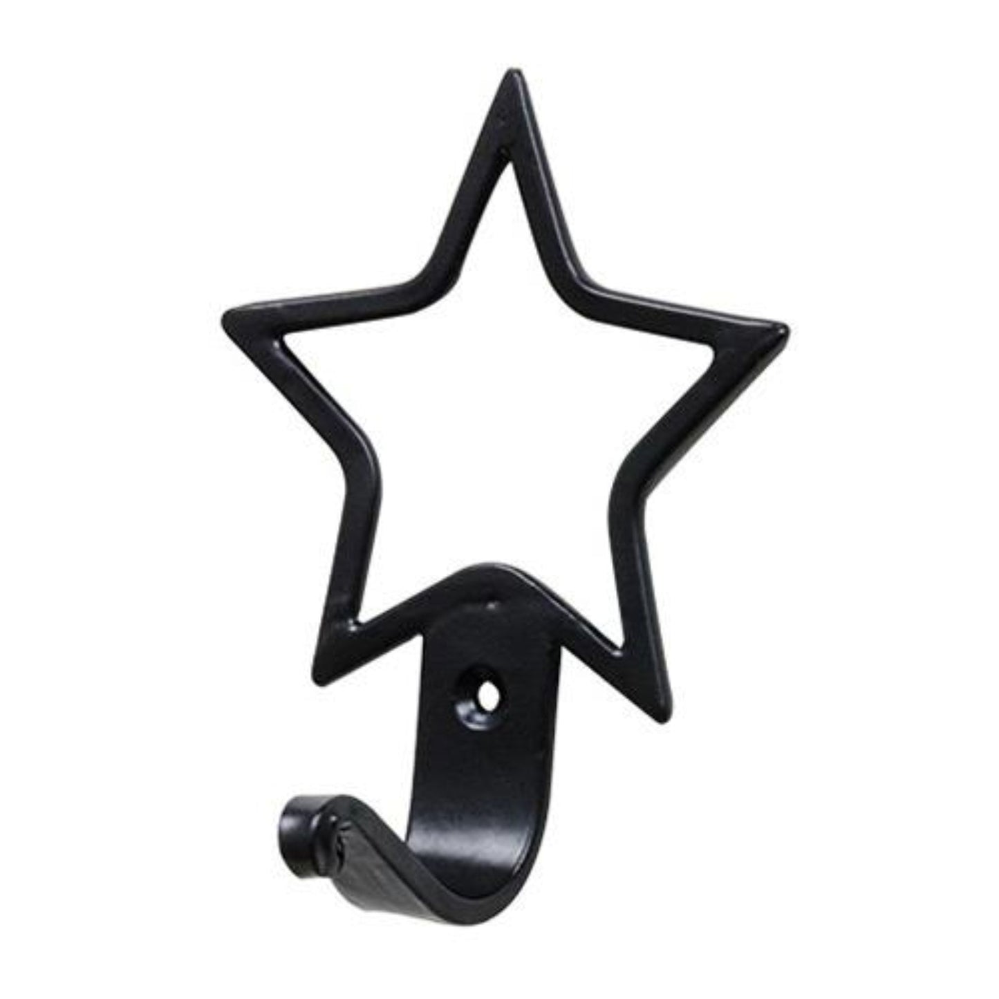 4.50" STAR HOOK FOR METAL BARN STAR HANG WALL ART WESTERN HOME  DECOR HANDMADE #G11700A