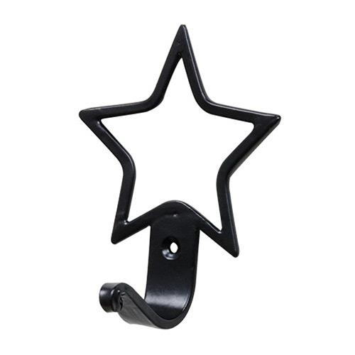 4.50" STAR HOOK FOR METAL BARN STAR HANG WALL ART WESTERN HOME  DECOR HANDMADE #G11700A