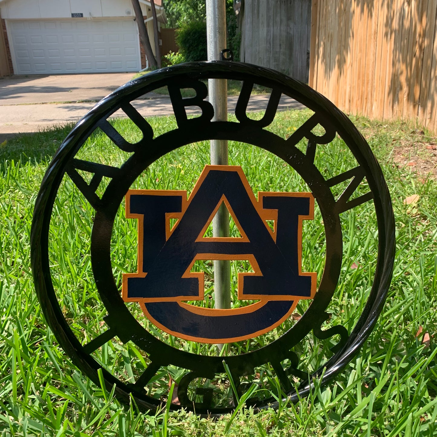 12", 18", 24", 32" AUBURN TIGERS METAL SIGN VINTAGE TEAM CUSTOM ART