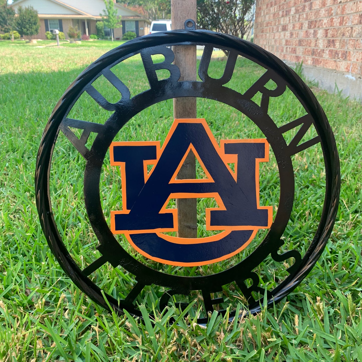12", 18", 24", 32" AUBURN TIGERS METAL SIGN VINTAGE TEAM CUSTOM ART