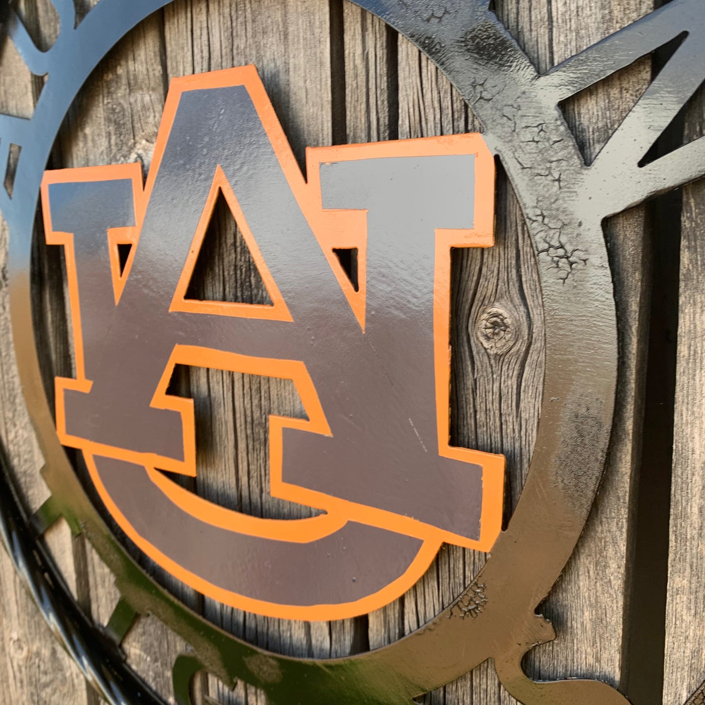 12", 18", 24", 32" AUBURN TIGERS METAL SIGN VINTAGE TEAM CUSTOM ART