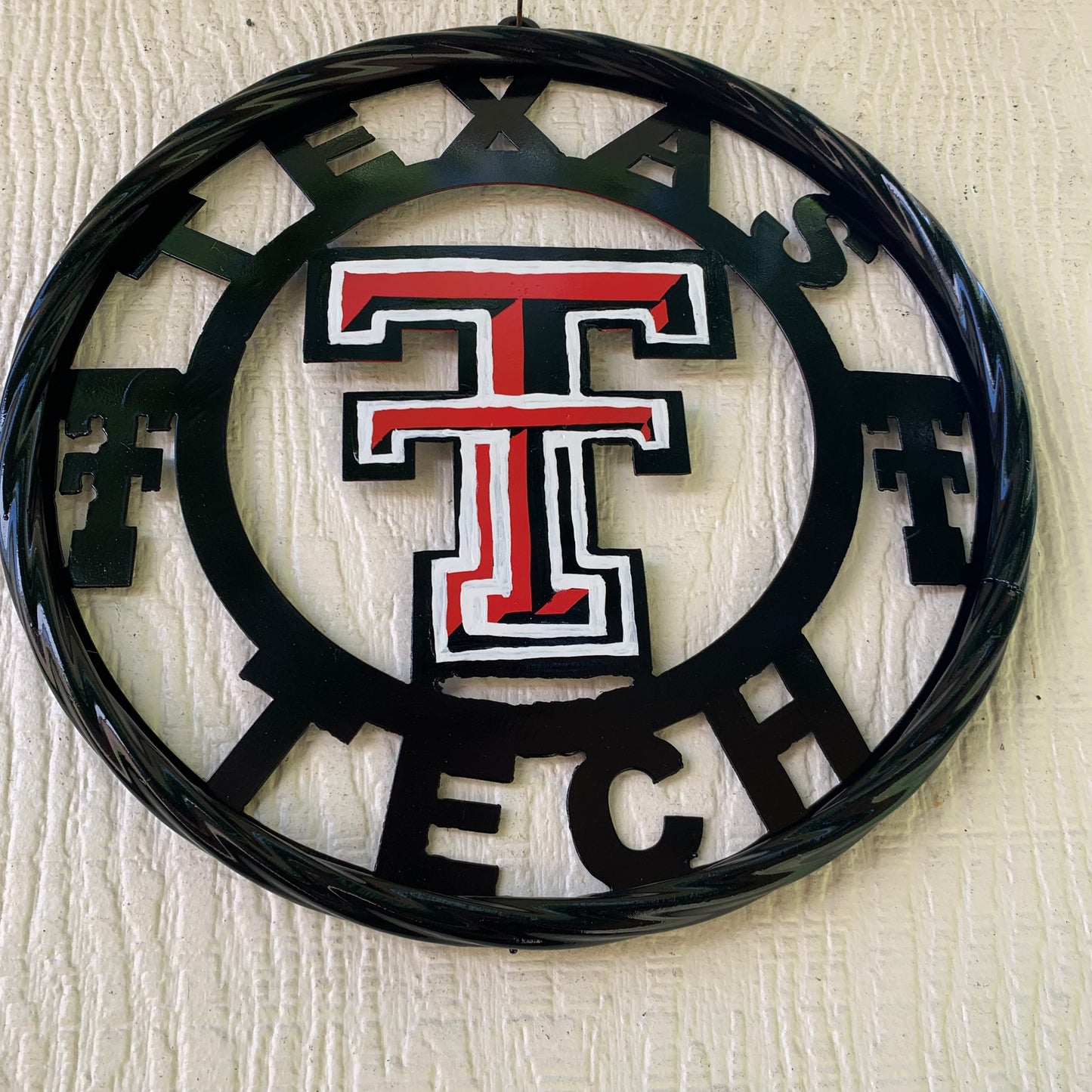 12", 18", 24", 32", 36" TEXAS TECH CUSTOM METAL VINTAGE CRAFT TEAM SIGN
