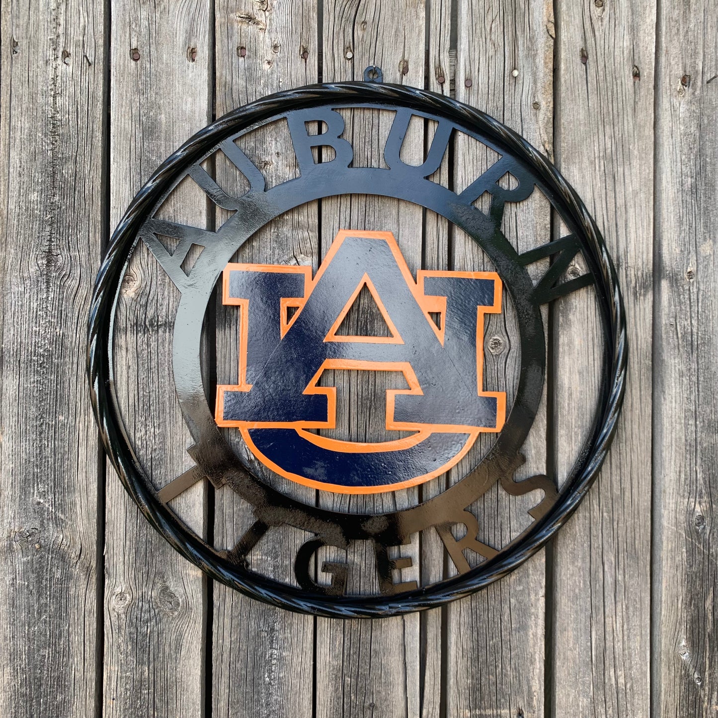 12", 18", 24", 32" AUBURN TIGERS METAL SIGN VINTAGE TEAM CUSTOM ART