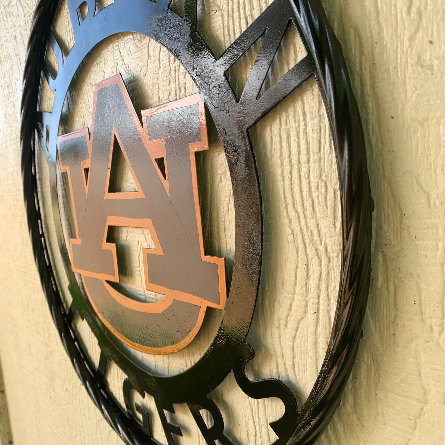 12", 18", 24", 32" AUBURN TIGERS METAL SIGN VINTAGE TEAM CUSTOM ART