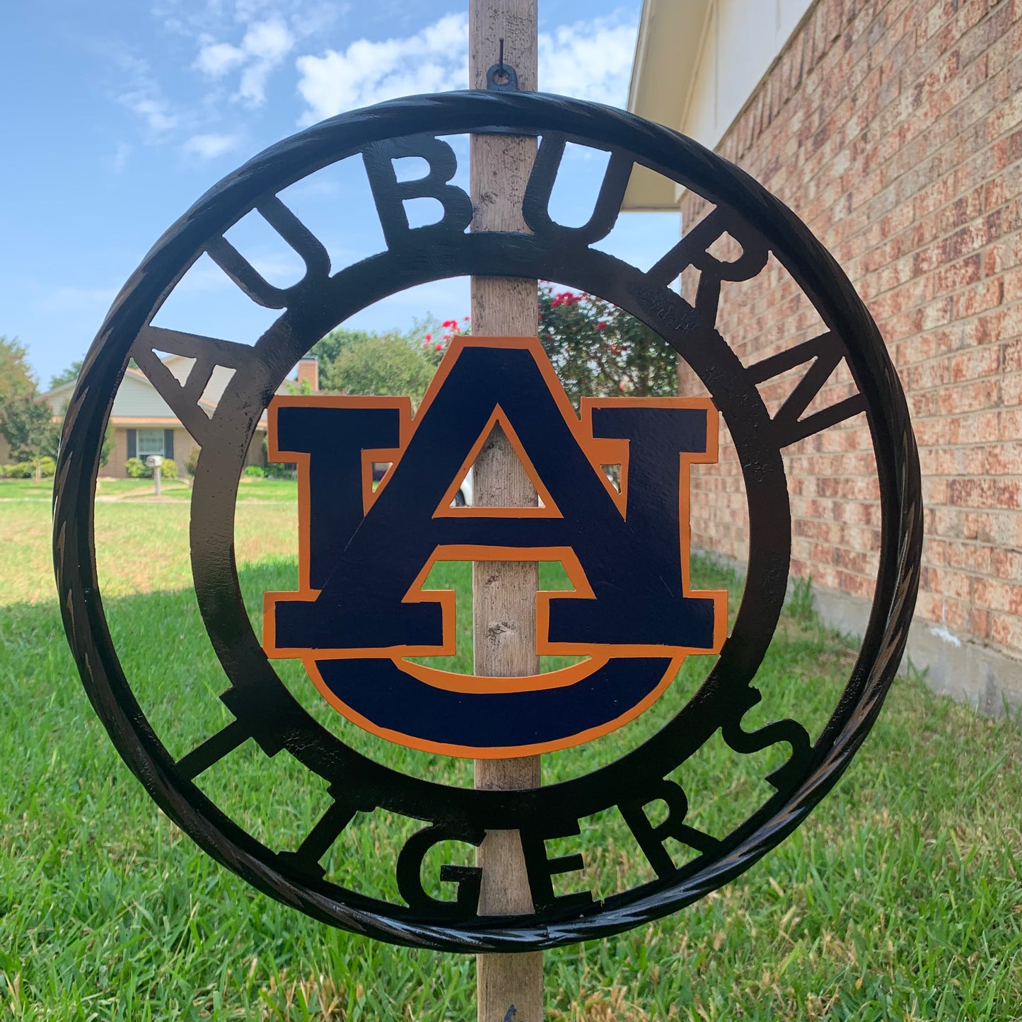 12", 18", 24", 32" AUBURN TIGERS METAL SIGN VINTAGE TEAM CUSTOM ART
