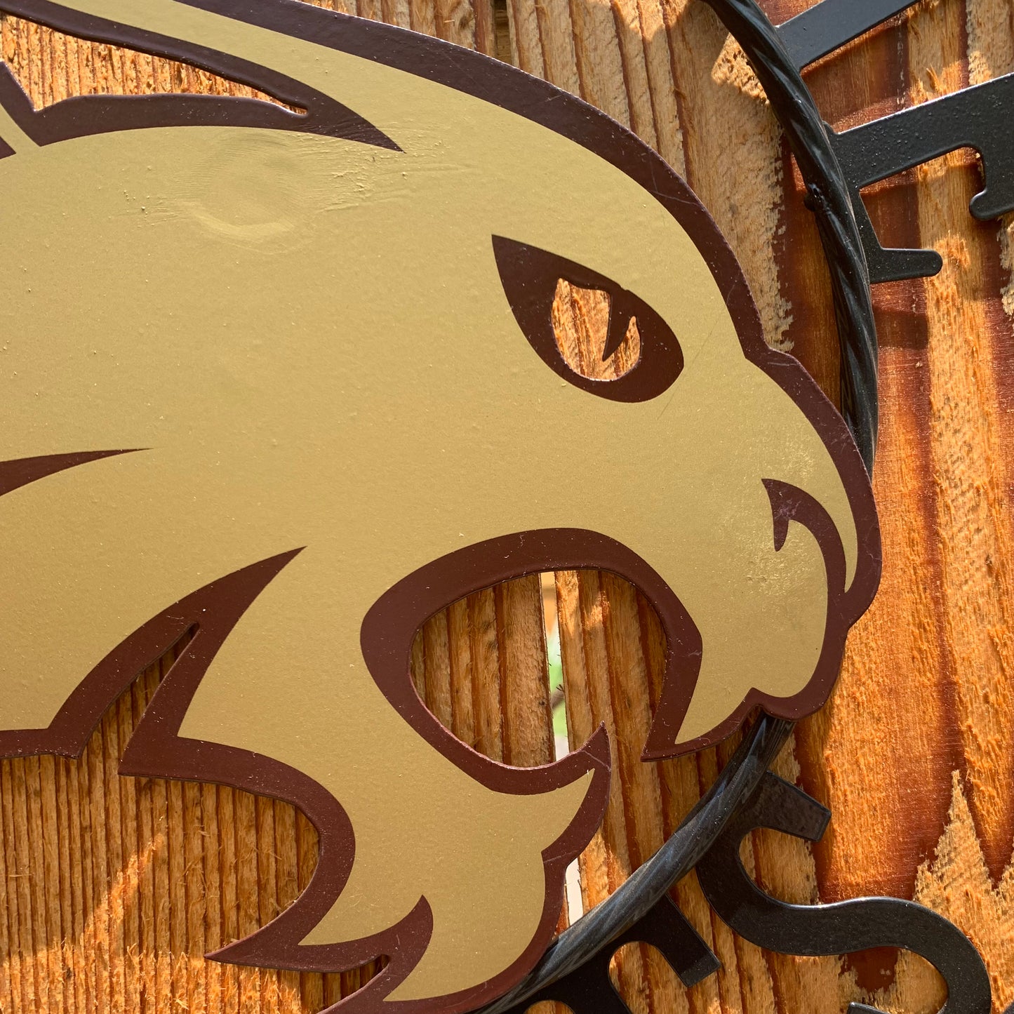 12",18",24",32",36" TEXAS STATE BOBCATS CUSTOM METAL VINTAGE CRAFT TEAM SIGN WESTERN HOME DECOR HANDMADE