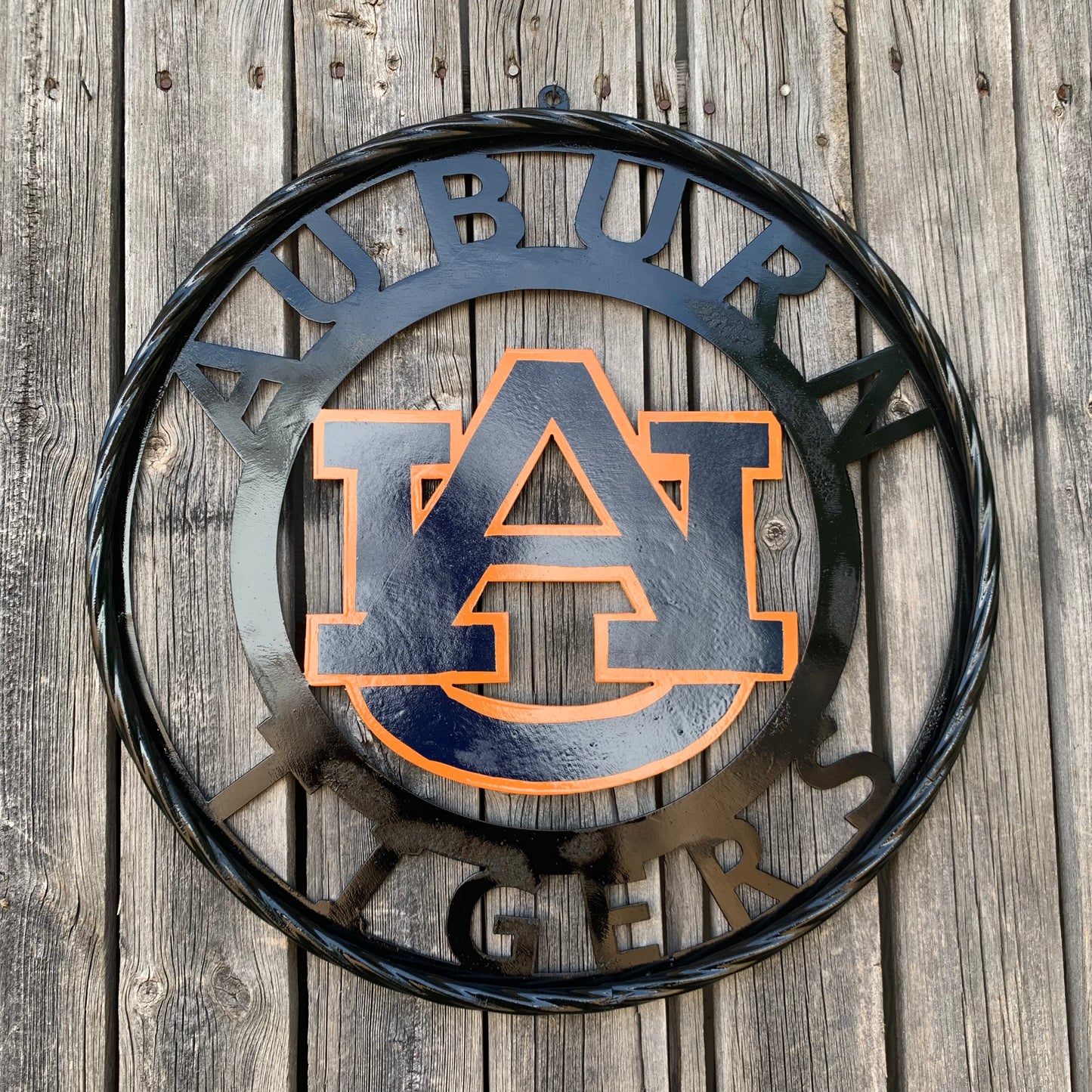 12", 18", 24", 32" AUBURN TIGERS METAL SIGN VINTAGE TEAM CUSTOM ART