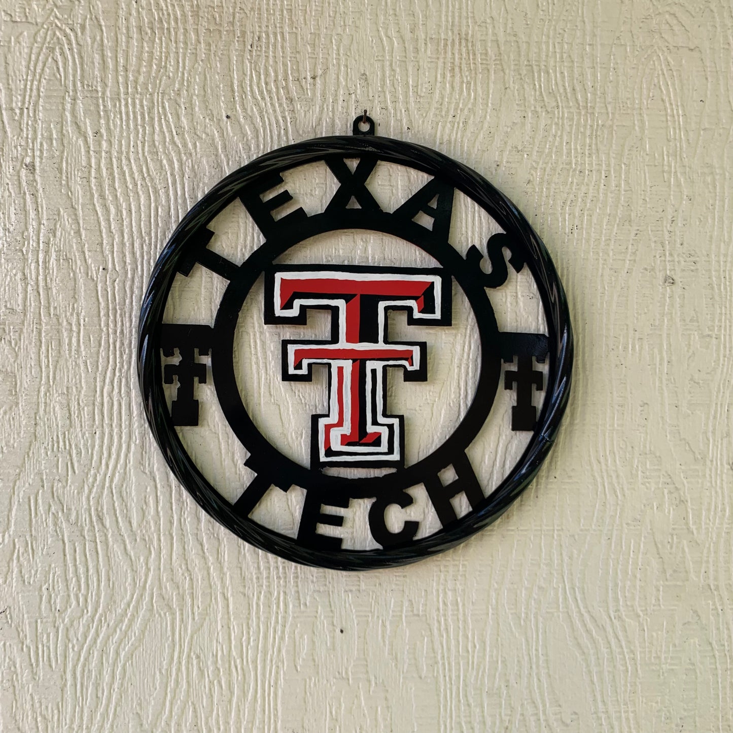 12", 18", 24", 32", 36" TEXAS TECH CUSTOM METAL VINTAGE CRAFT TEAM SIGN