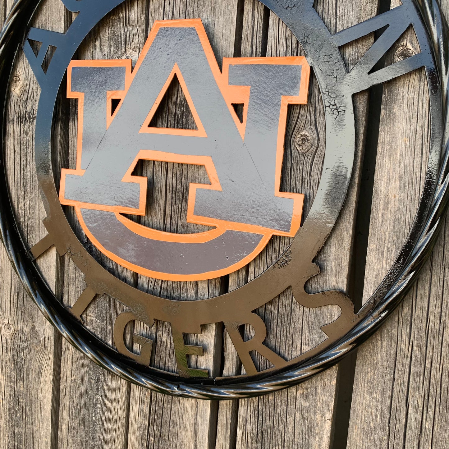 12", 18", 24", 32" AUBURN TIGERS METAL SIGN VINTAGE TEAM CUSTOM ART