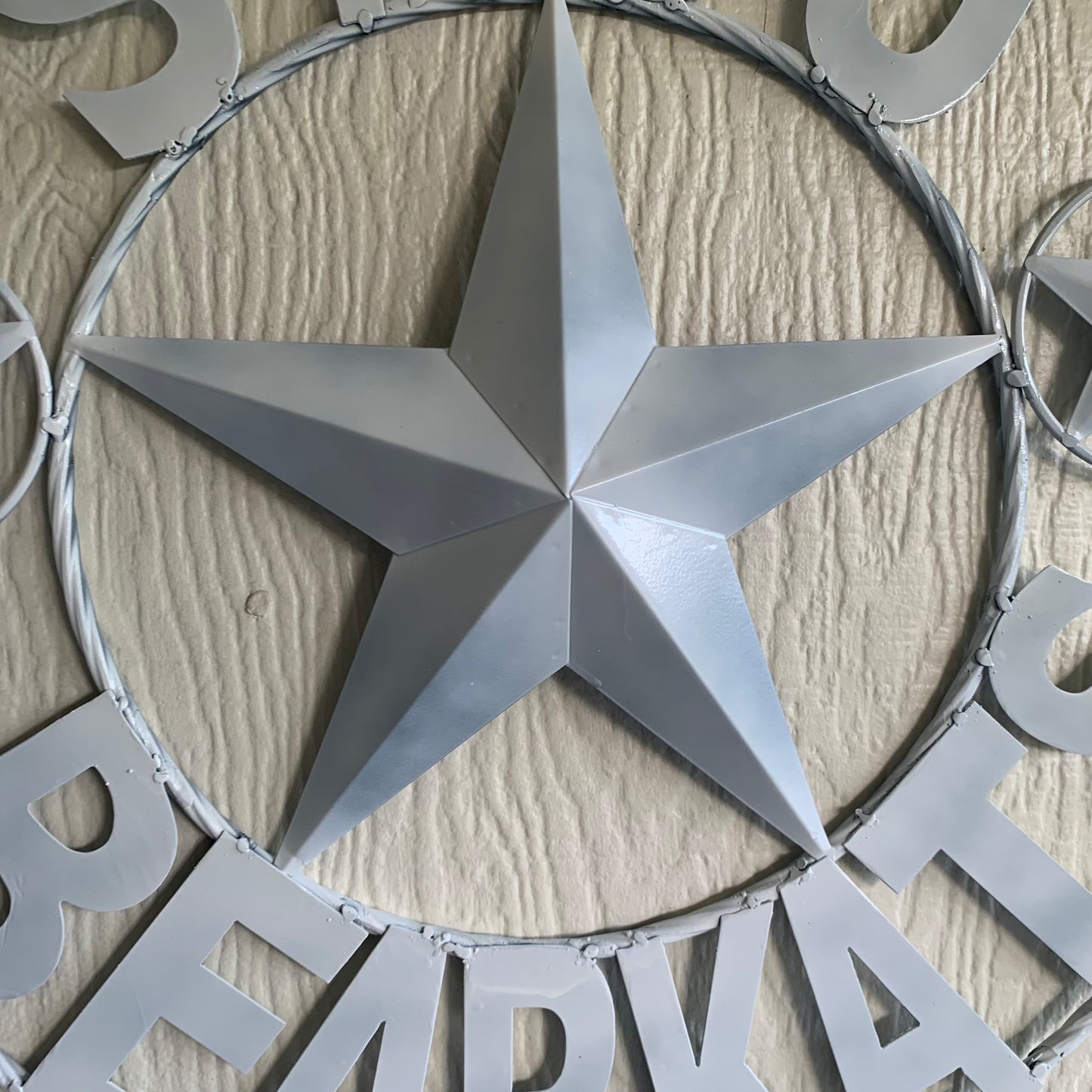 24",32" SHSU SAM HOUSTON BEARKATS RUSTIC WHITE METAL CUSTOM VINTAGE CRAFT RUSTIC BLACK TEAM STAR HANDMADE
