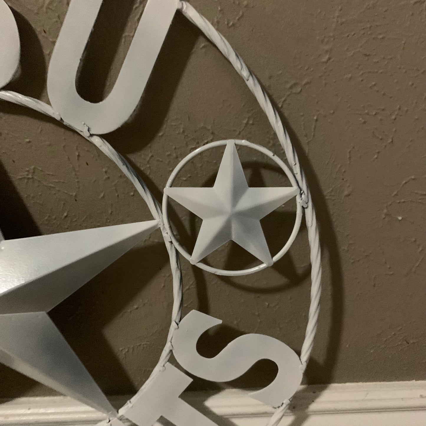 24",32" SHSU SAM HOUSTON BEARKATS RUSTIC WHITE METAL CUSTOM VINTAGE CRAFT RUSTIC BLACK TEAM STAR HANDMADE
