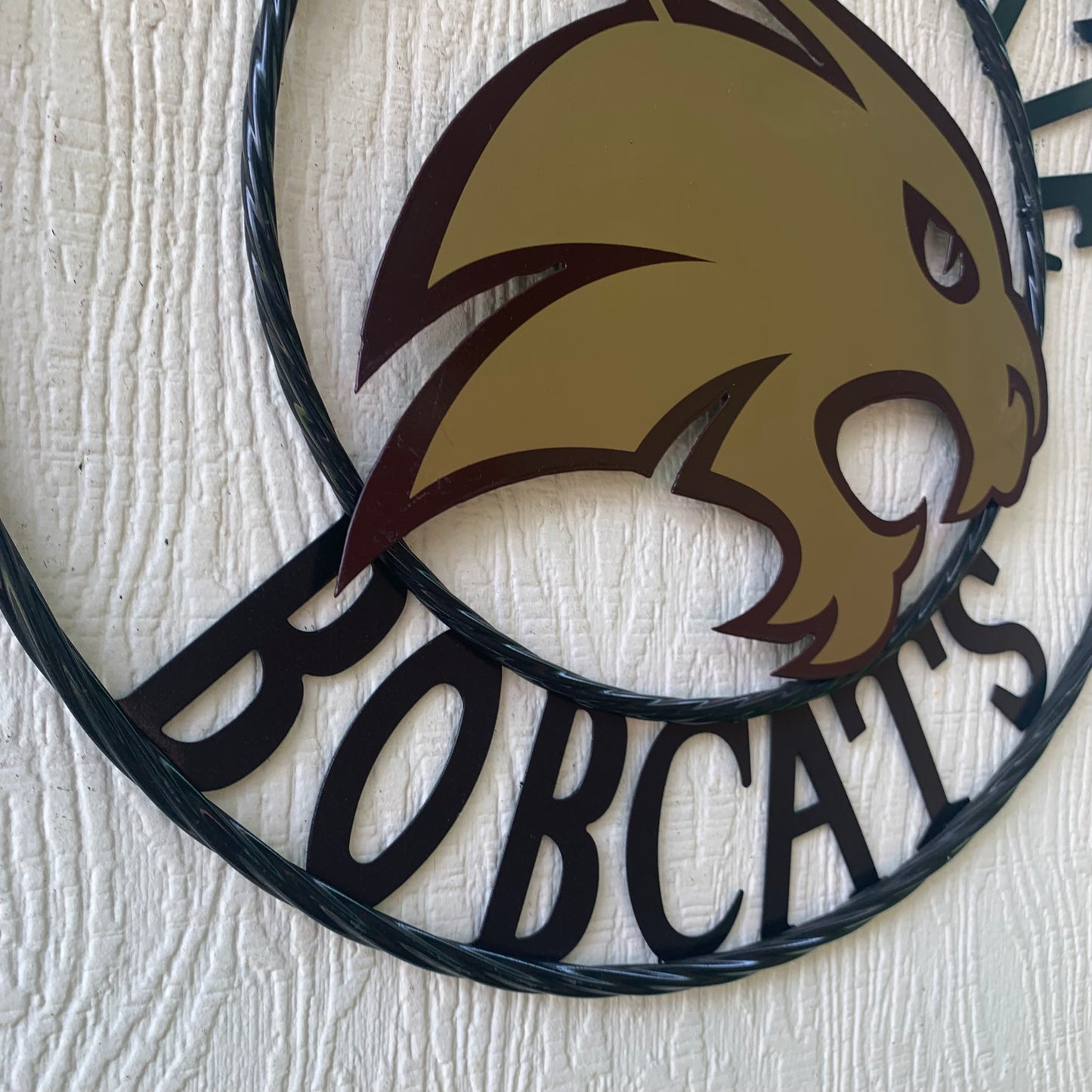 12",18",24",32",36" TEXAS STATE BOBCATS CUSTOM METAL VINTAGE CRAFT TEAM SIGN WESTERN HOME DECOR HANDMADE