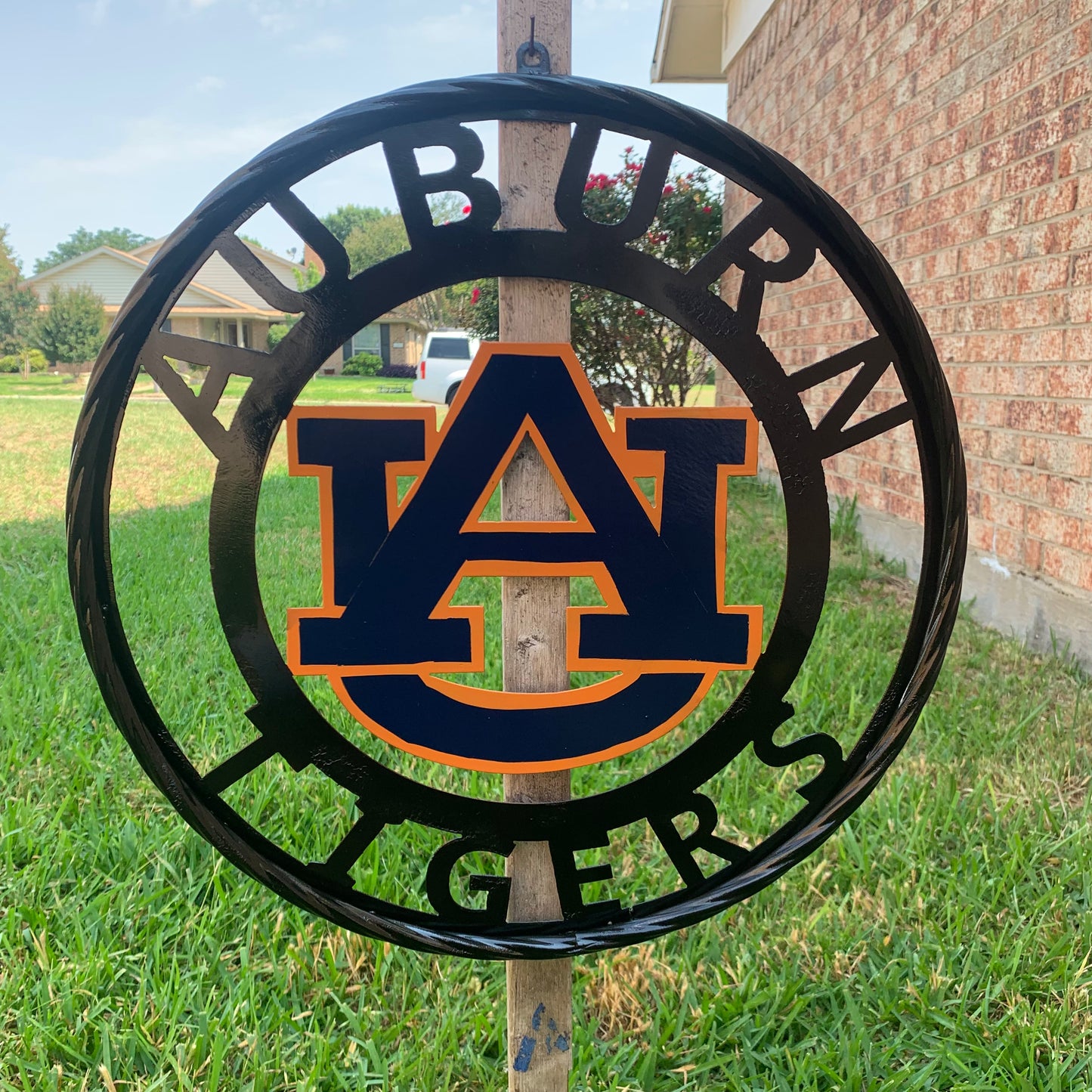 12", 18", 24", 32" AUBURN TIGERS METAL SIGN VINTAGE TEAM CUSTOM ART