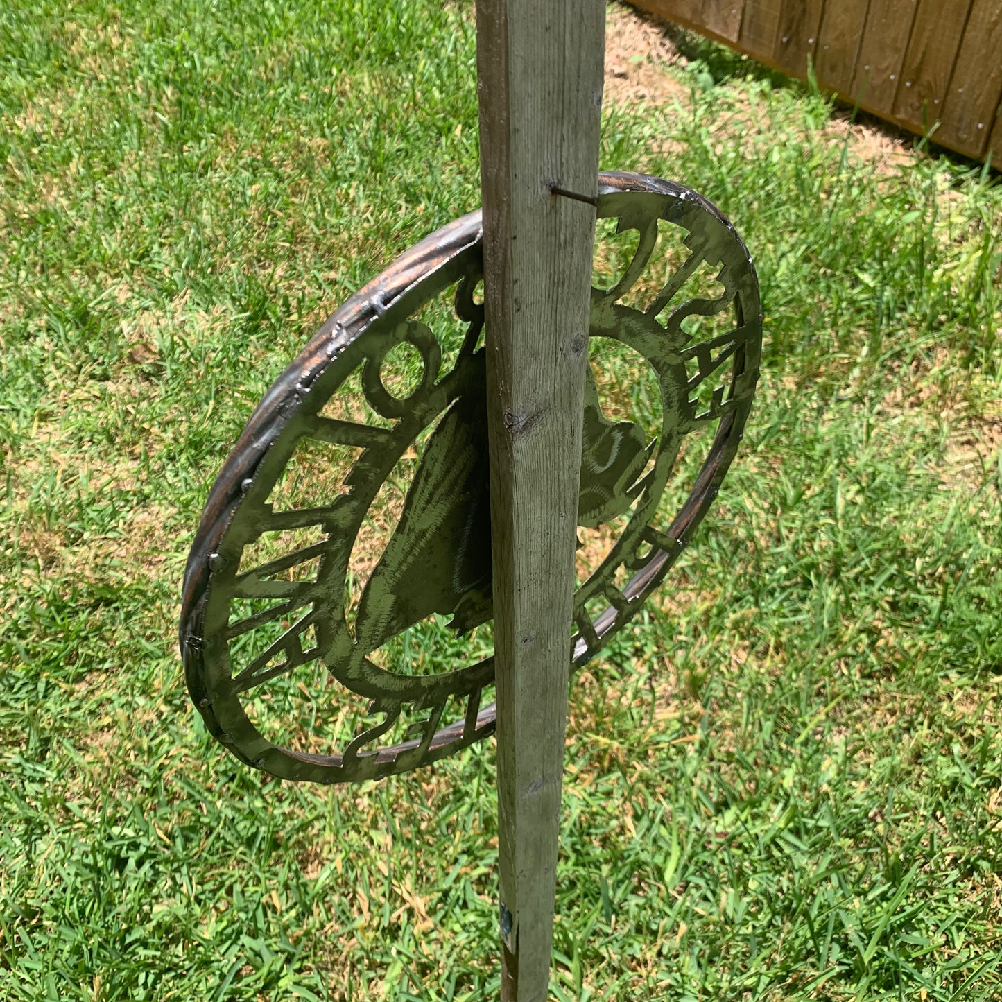 EAST CAROLINA CUSTOM RAW METAL VINTAGE CRAFT WALL ART TEAM SIGN HANDMADE