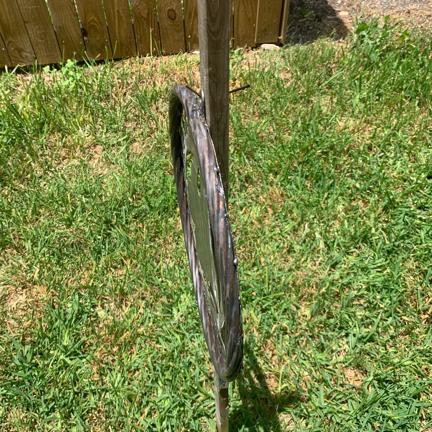 EAST CAROLINA CUSTOM RAW METAL VINTAGE CRAFT WALL ART TEAM SIGN HANDMADE