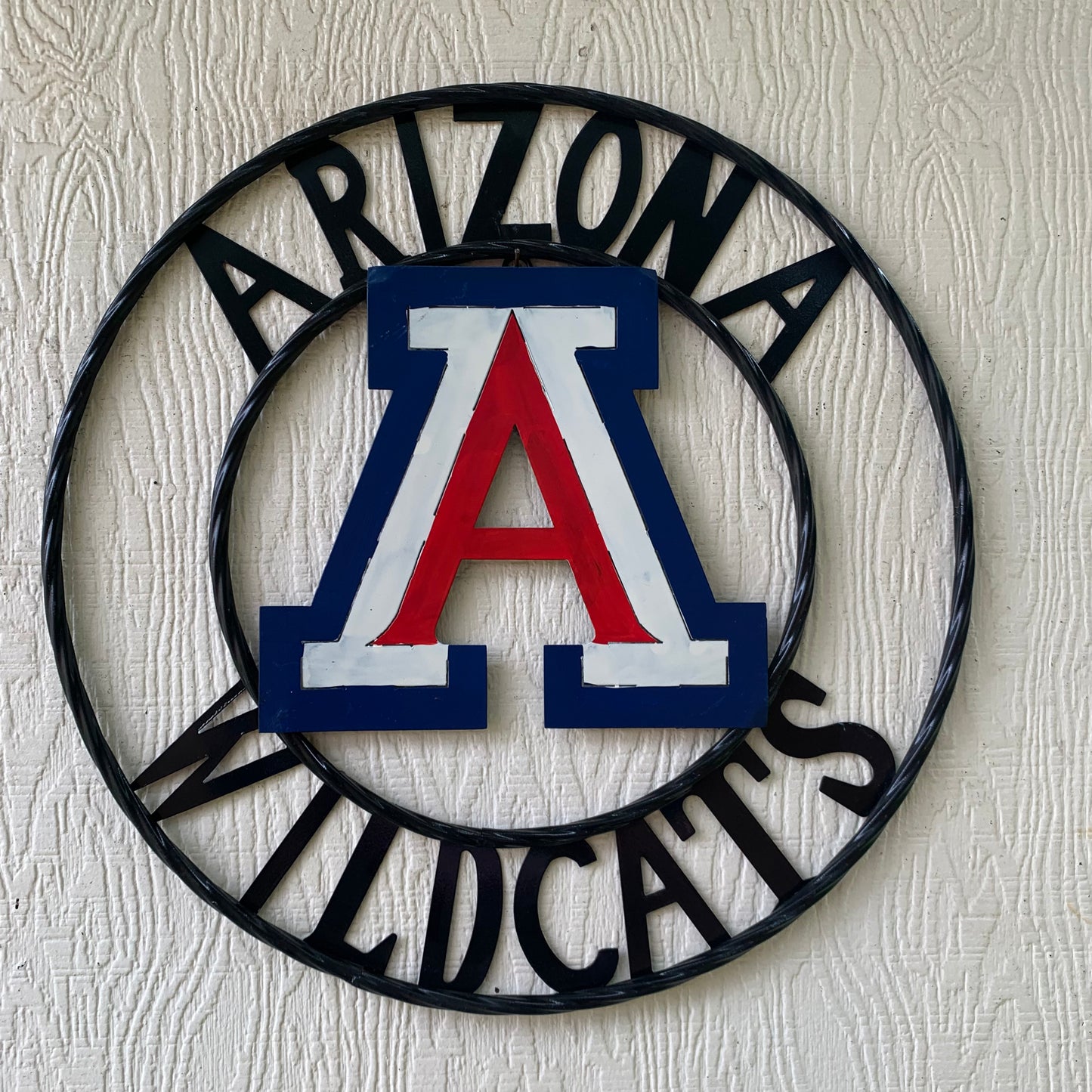 12", 18", 24", 32" ARIZONA WILDCATS CUSTOM METAL VINTAGE CRAFT SIGN TEAM WESTERN HOME DECOR HANDMADE