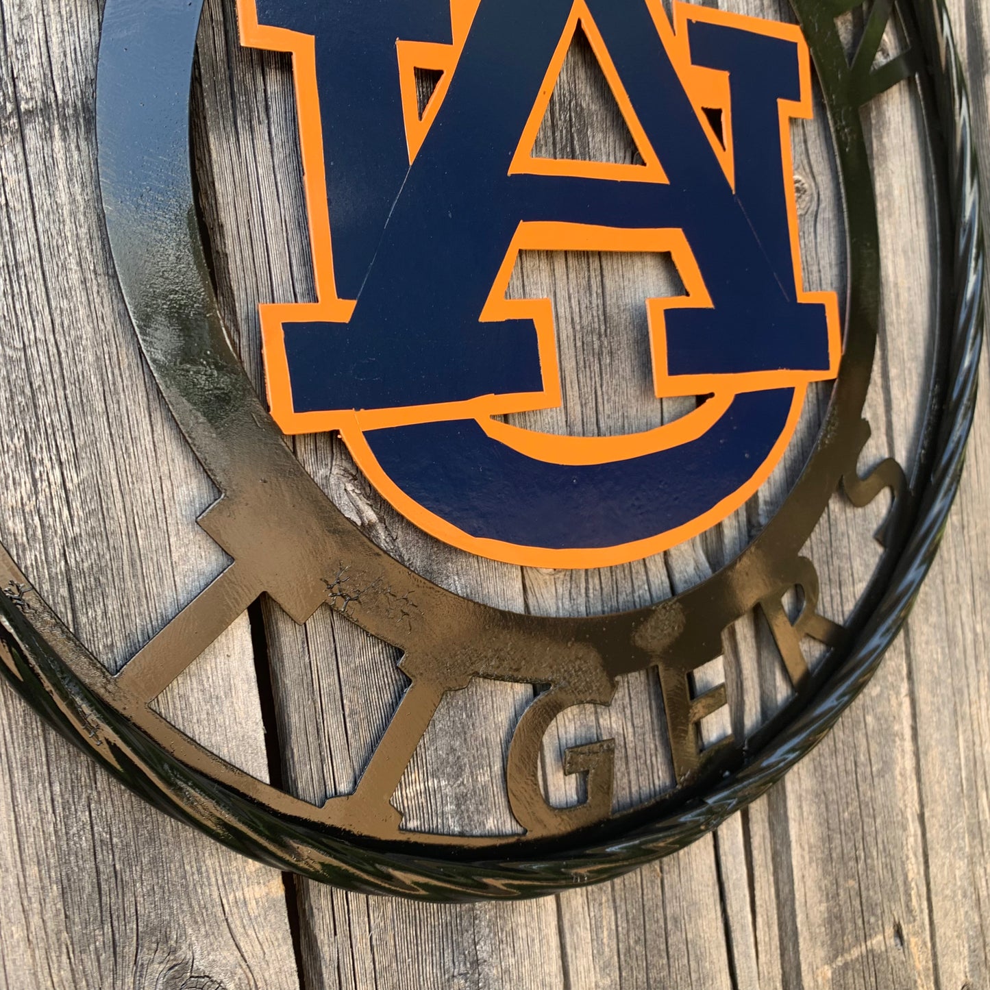 12", 18", 24", 32" AUBURN TIGERS METAL SIGN VINTAGE TEAM CUSTOM ART