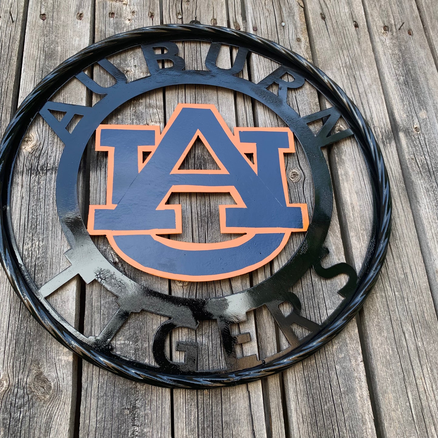 12", 18", 24", 32" AUBURN TIGERS METAL SIGN VINTAGE TEAM CUSTOM ART