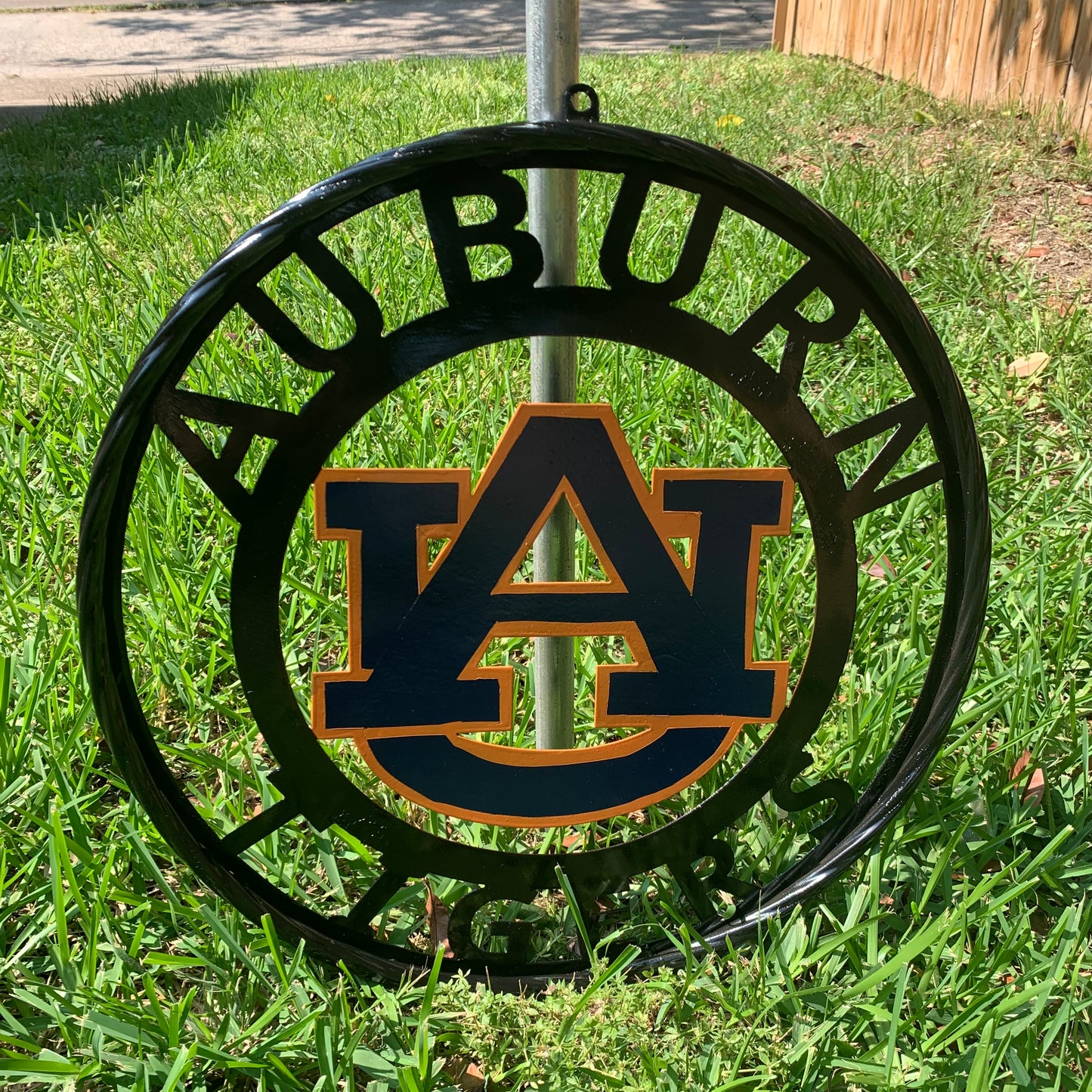12", 18", 24", 32" AUBURN TIGERS METAL SIGN VINTAGE TEAM CUSTOM ART
