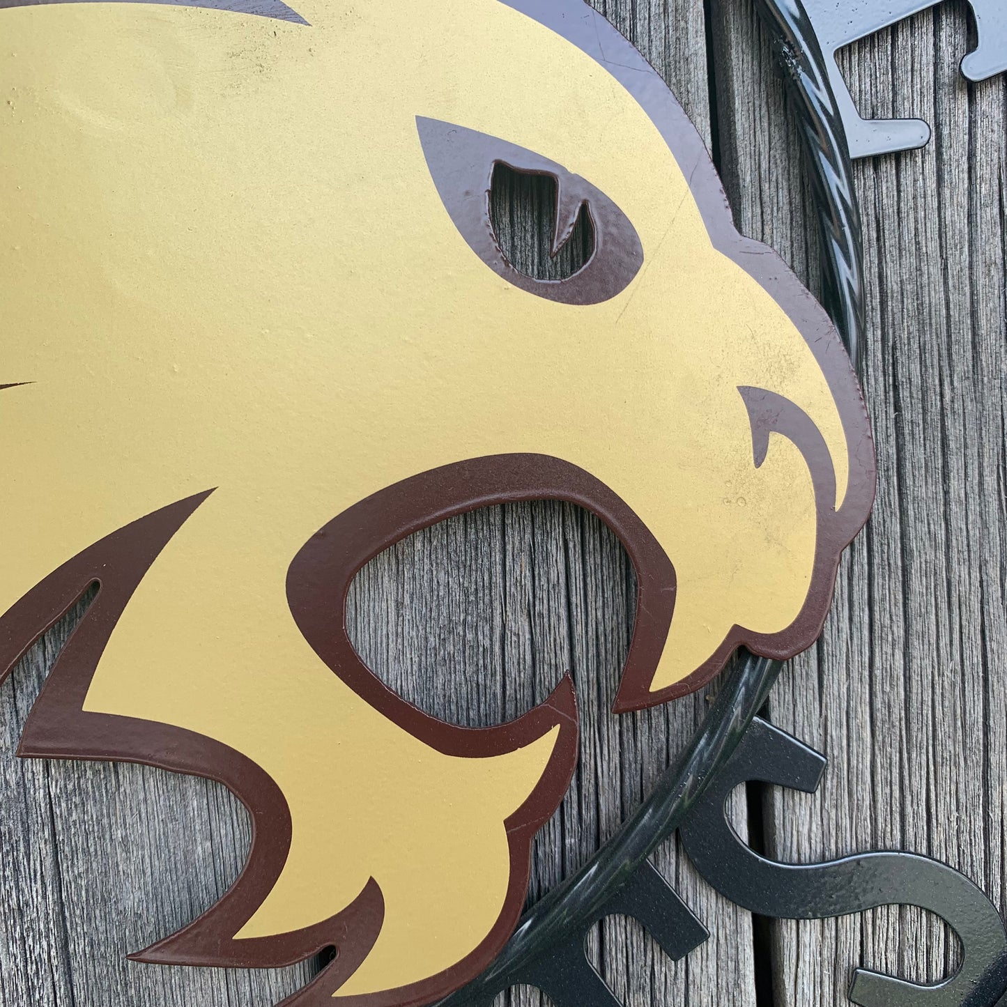12",18",24",32",36" TEXAS STATE BOBCATS CUSTOM METAL VINTAGE CRAFT TEAM SIGN WESTERN HOME DECOR HANDMADE