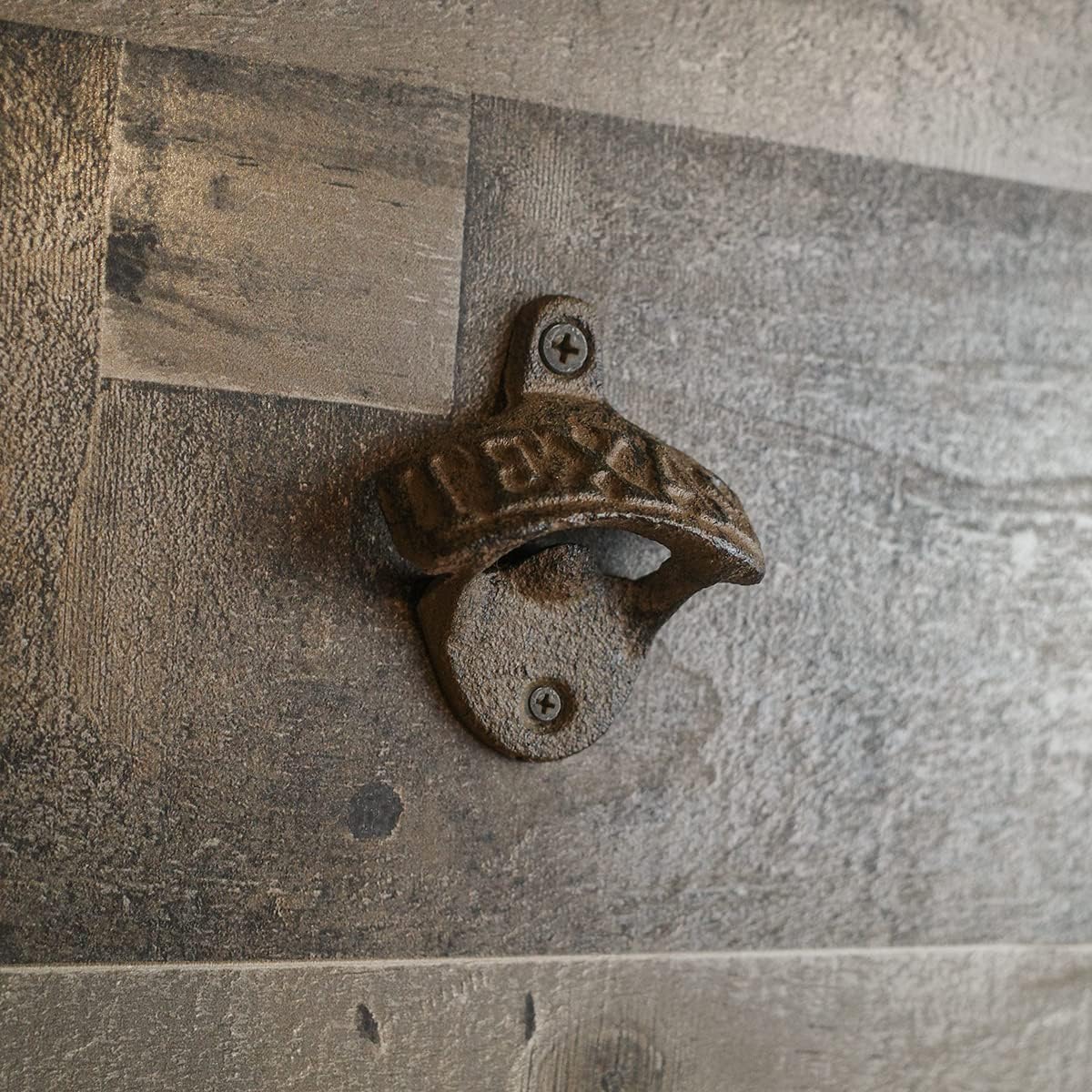 #EH10649 TEXAS WOOD BOTTLE OPENER HOLDER RUSTIC BAR PUB DECOR WESTERN HOME DECOR HANDMADE NEW