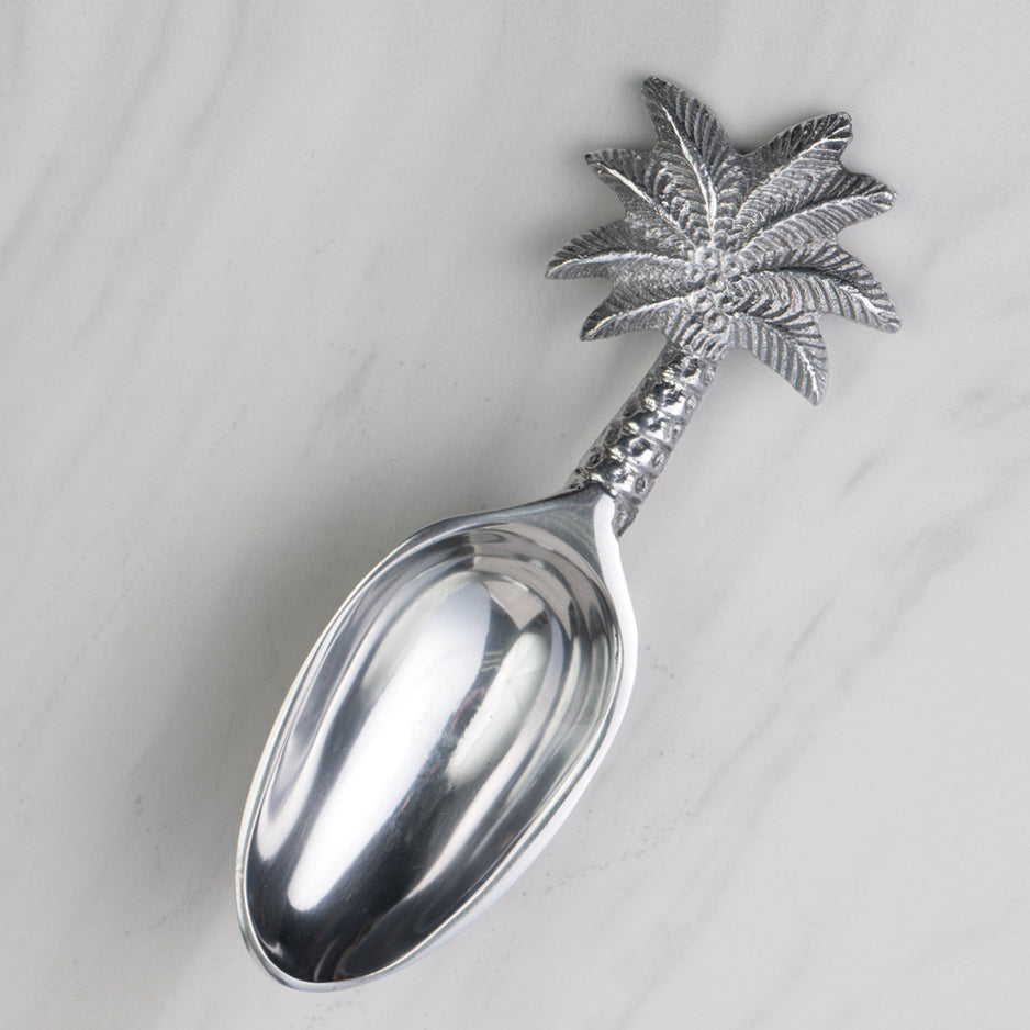 8" EGIFTHOME PALM TREE ICE SCOOP KITCHEN WESTERN HOME DECOR NEW #IH_12792 -- FREE SHIPPING