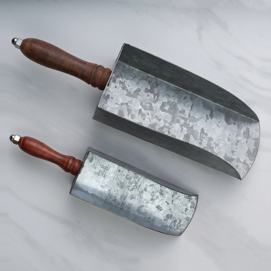 9" GALVANIZED ICE SCOOP KITCHEN WARE WESTERN HOME DECOR NEW #IH_15498 --FREE SHIPPING