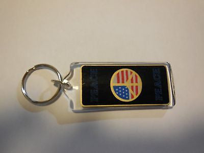 PEACE KEY CHAIN NEW