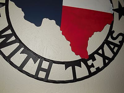 24" DON'T MESS WITH TEXAS MAP BARN METAL SIGN WALL DECOR WESTERN HOME DECOR NEW HANDMADE #EH12839