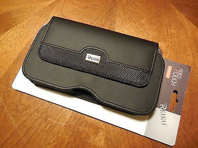 HP100B 7" REIKO XL MEGA EXTRA LARGE POUCH BELT LOOP HOLSTER CELL PHONE CASE UNIVERSAL OVERSIZE