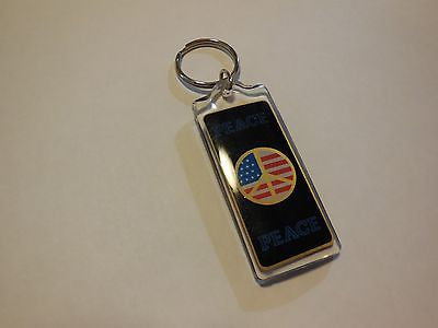 PEACE KEY CHAIN NEW