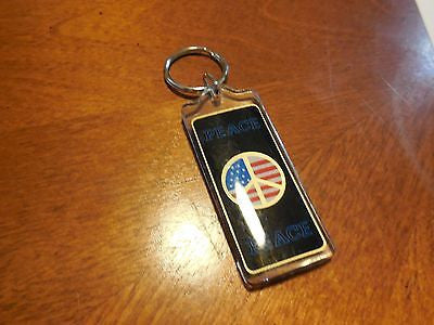PEACE KEY CHAIN NEW