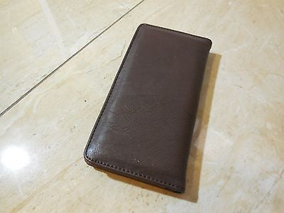 WESTERN CROSS CHECKBOOK BIFOLD MEN'S & WOMEN'S WALLET GENUINE LEATHER NEW