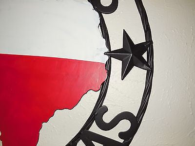 24" DON'T MESS WITH TEXAS MAP BARN METAL SIGN WALL DECOR WESTERN HOME DECOR NEW HANDMADE #EH12839