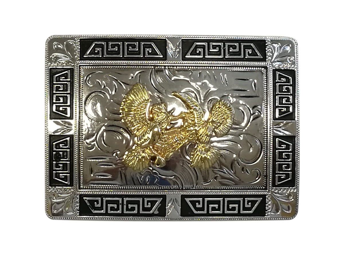 COCK FIGHTER BELT BUCKLE GOLD SILVER BLACK WESTERN BUCKLE FASHION ART NEW #EH12289