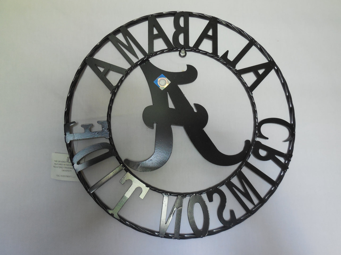 ALABAMA CRIMSON TIDE CUSTOM METAL VINTAGE CRAFT WALL SIGN WESTERN HOME DECOR HANDMADE 12",18",24",36"