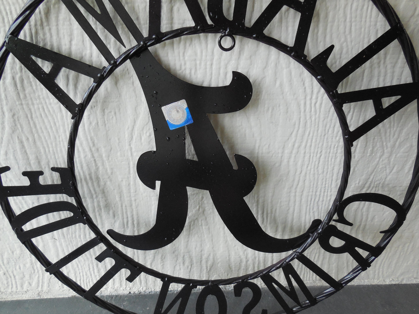 ALABAMA CRIMSON TIDE CUSTOM METAL VINTAGE CRAFT WALL SIGN WESTERN HOME DECOR HANDMADE 12",18",24",36"