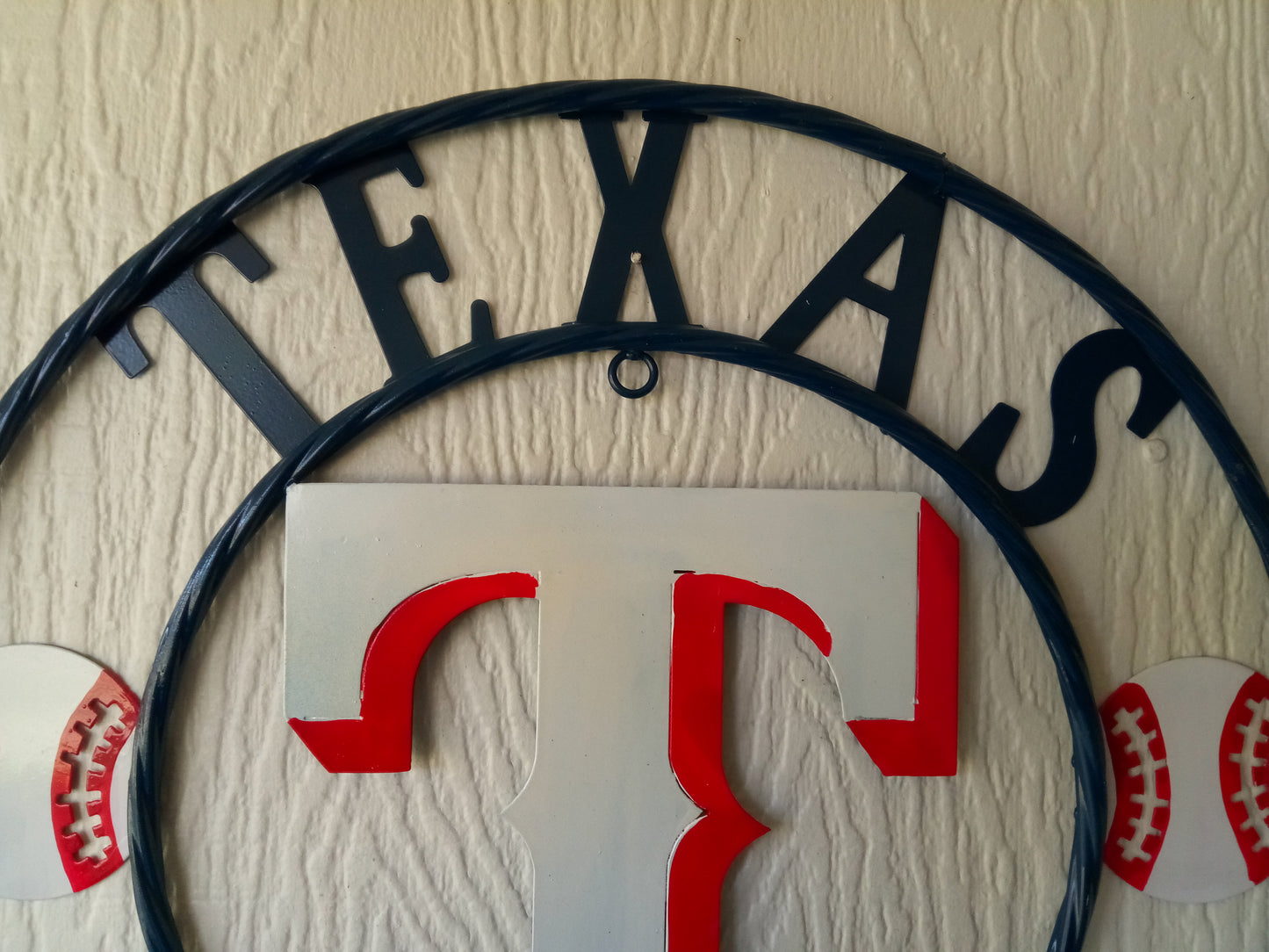 12", 18", 24", 32" TEXAS RANGERS BARN CUSTOM METAL VINTAGE CRAFT SIGN TEAM HANDMADE