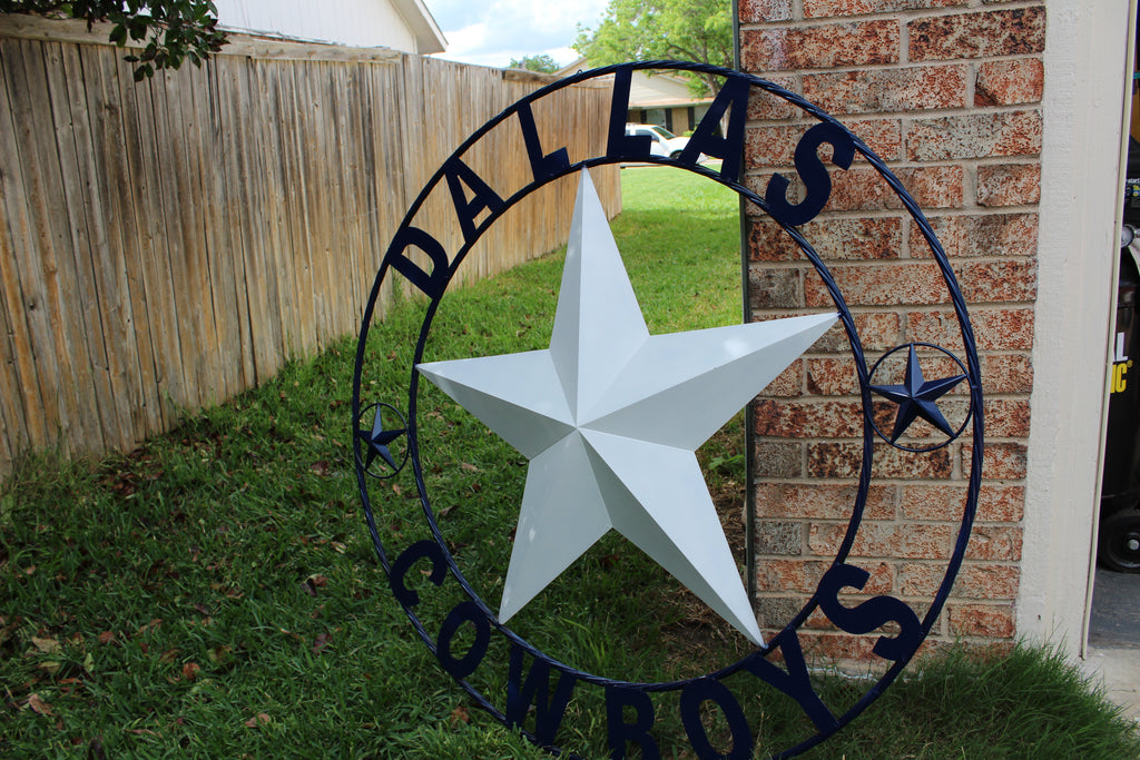 Evergreen Dallas Cowboys Round LED Wall Décor One-Size