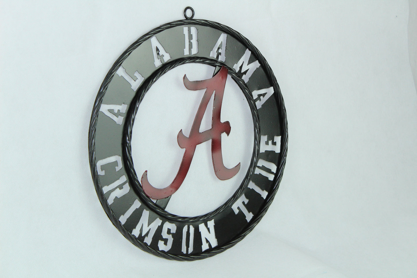 12" ALABAMA CUSTOM METAL VINTAGE CRAFT SIGN WALL ART TEAM SIGN HANDMADE
