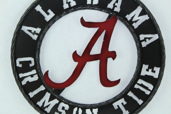 12" ALABAMA CUSTOM METAL VINTAGE CRAFT SIGN WALL ART TEAM SIGN HANDMADE