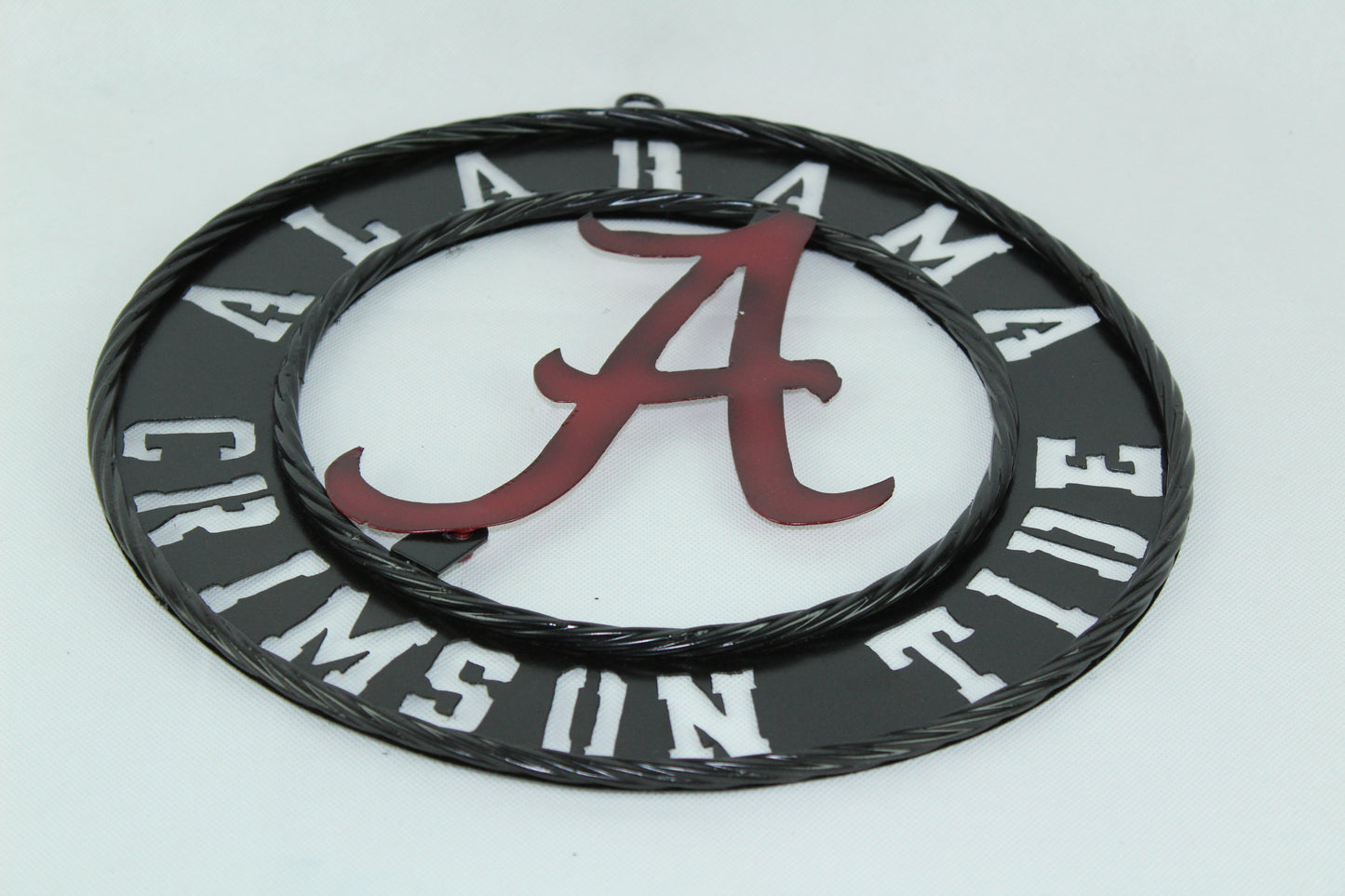 12" ALABAMA CUSTOM METAL VINTAGE CRAFT SIGN WALL ART TEAM SIGN HANDMADE
