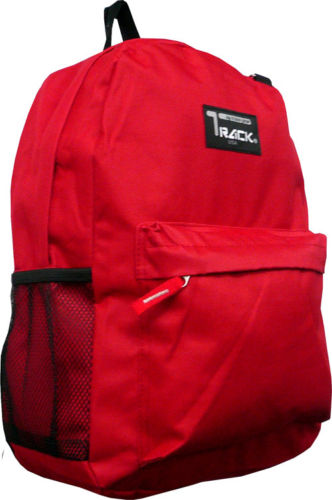 #TB205 16" TRIPLE GEAR TRACK USA SOLID COLOR EMOJI STYLE SCHOOL TRAVEL HIKING-- FREE SHIPPING