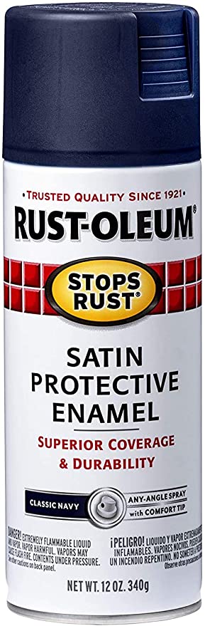 CUSTOM COLOR OPTIONS RUSTOLEUM OIL ENAMEL PAINT CHART RUSTIC FLAT SATIN & MORE
