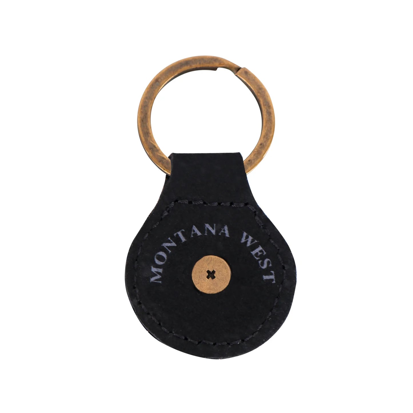 ITEM#MW_RWS-279 ENGRAVED BERRY CONCHO KEY FOB KEYCHAIN REAL GENUINE LEATHER WESTERN FASHION ART NEW --FREE SHIPPING
