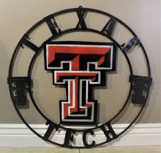 12", 18", 24", 32" TEXAS TECH CUSTOM METAL VINTAGE CRAFT TEAM SIGN