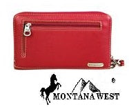 7.8" MONTANA WEST AMERICAN PRIDE WOMEN'S WALLET WESTERN PU LEATHER FASHION NEW