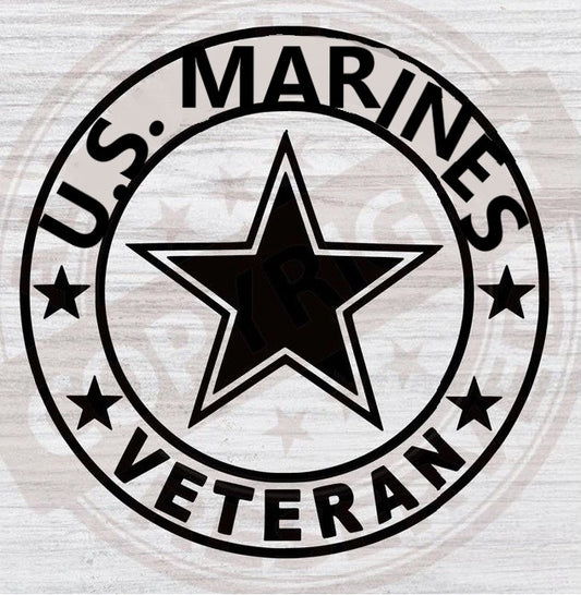 US MARINES VETERAN BARN 3d STAR CUSTOM NAME STAR VINTAGE METAL CRAFT ART WESTERN HOME DECOR RUSTIC BRONZE SIZE:24",32",36",40",42",44",46",50"