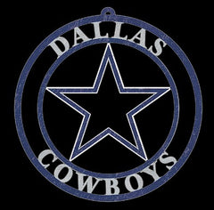 8040 DALLAS COWBOYS NFL TIN SIGN CUSTOM METAL VINTAGE TEAM CRAFT WEST –